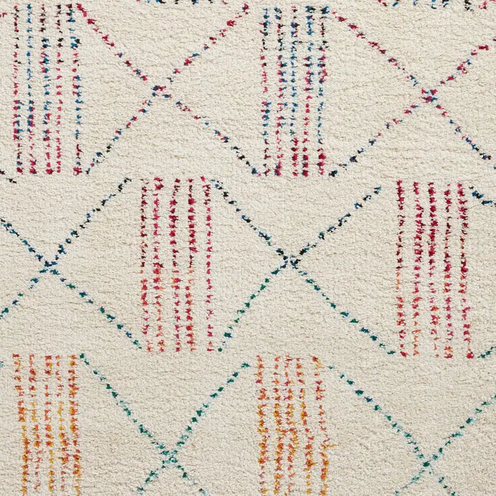 Boho A814 Multi Ivory, Multicoloured Rug — RugsDirect Online