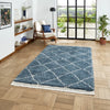 Boho 5413 Blue Berber Rug
