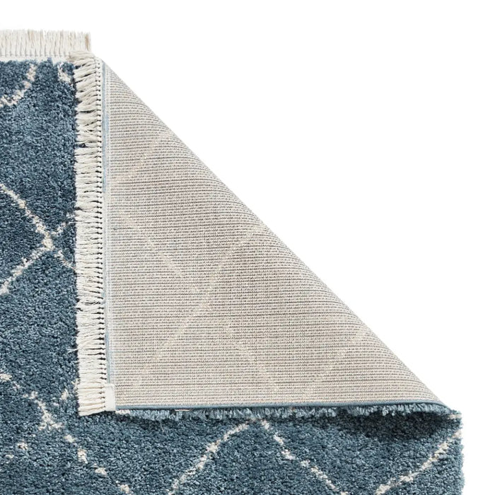 Boho 5413 Blue Berber Rug