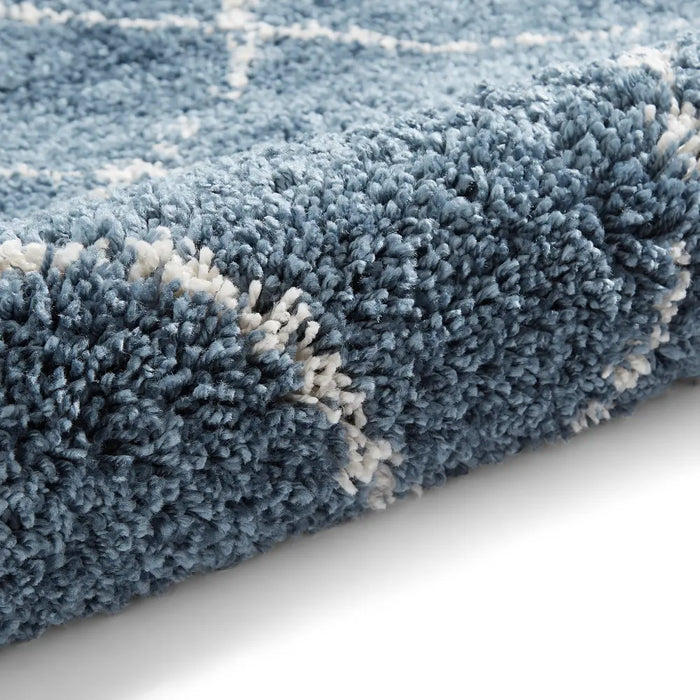 Boho 5413 Blue Berber Rug