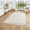 Boho 5413 Cream Berber Rug