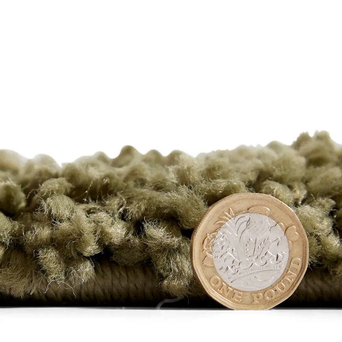Boho 5413 Green Berber Rug