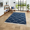 Boho 5413 Navy Berber Rug