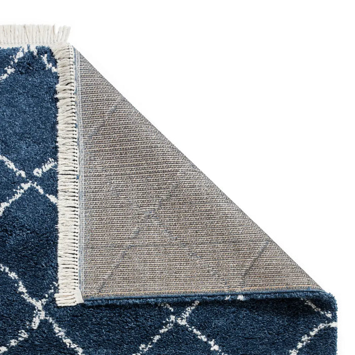 Boho 5413 Navy Berber Rug