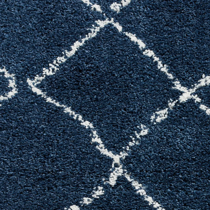 Boho 5413 Navy Berber Rug