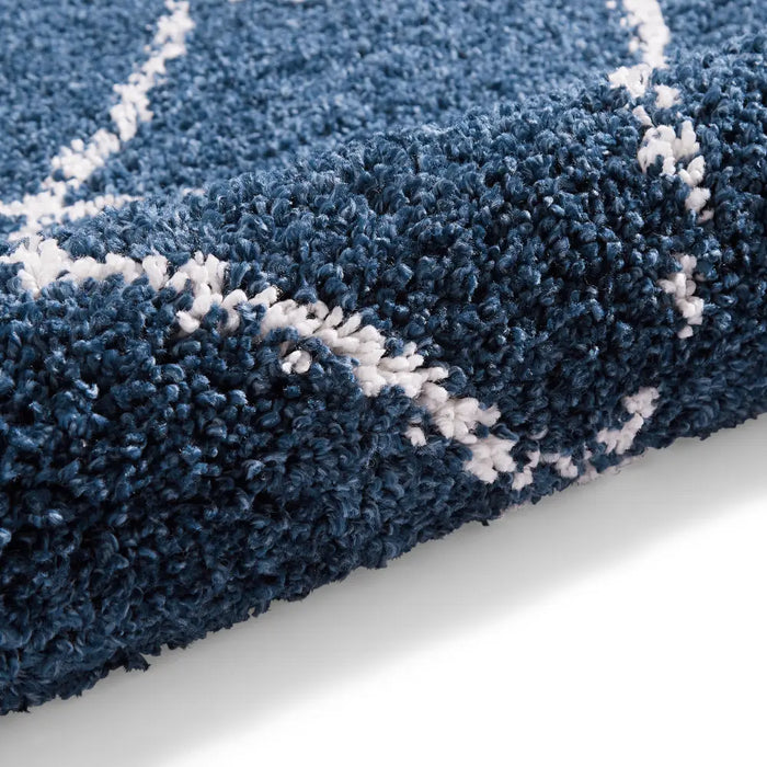 Boho 5413 Navy Berber Rug