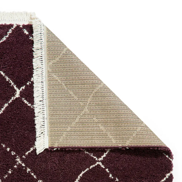 Boho 5413 Purple Berber Rug