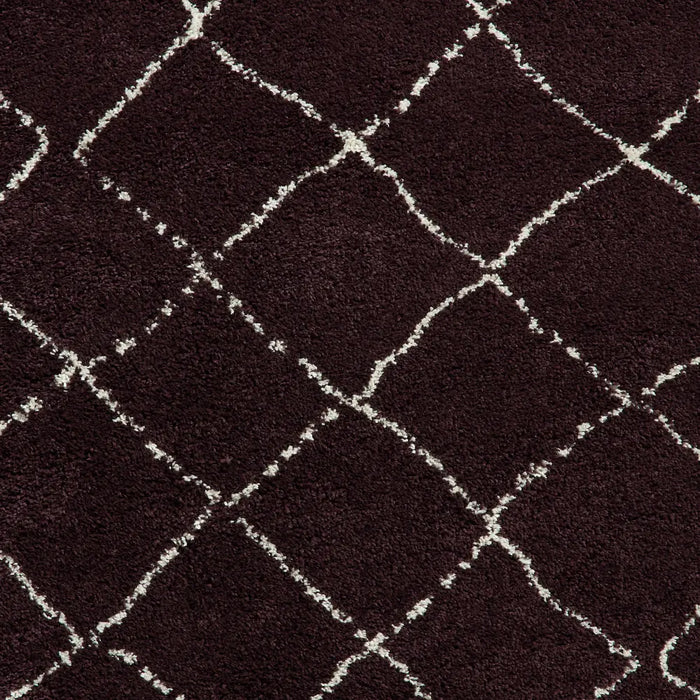 Boho 5413 Purple Berber Rug