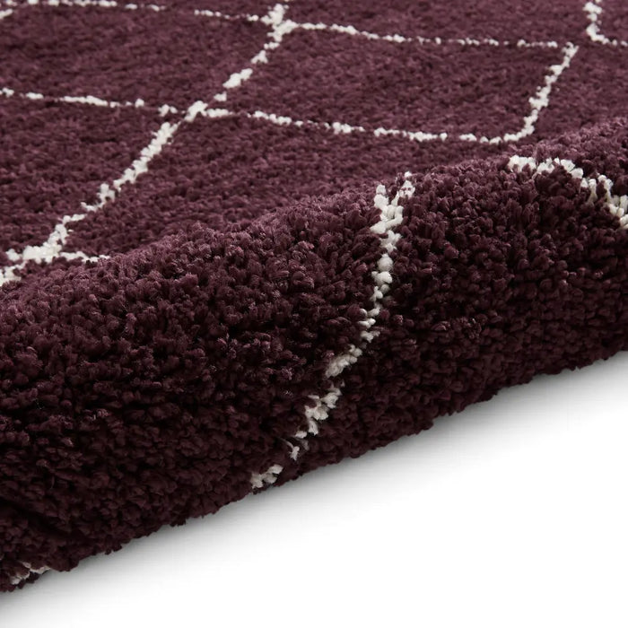 Boho 5413 Purple Berber Rug