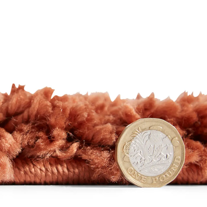 Boho 5413 Rust Berber Rug