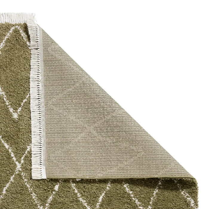 Boho 8280 Green Berber Rug