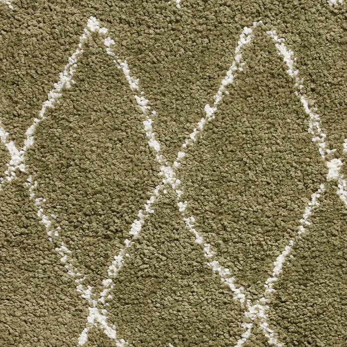 Boho 8280 Green Berber Rug