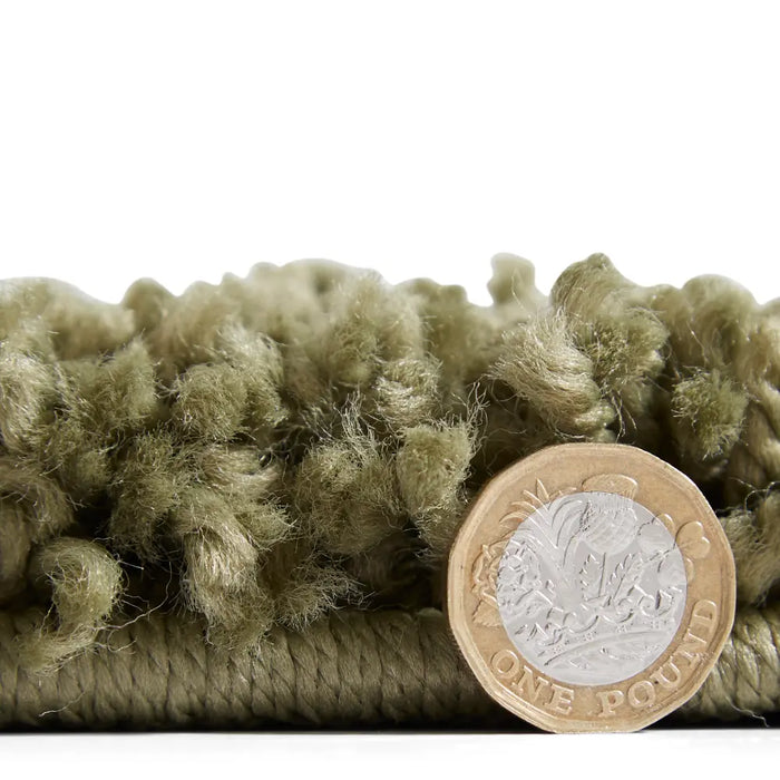 Boho 8280 Green Berber Rug