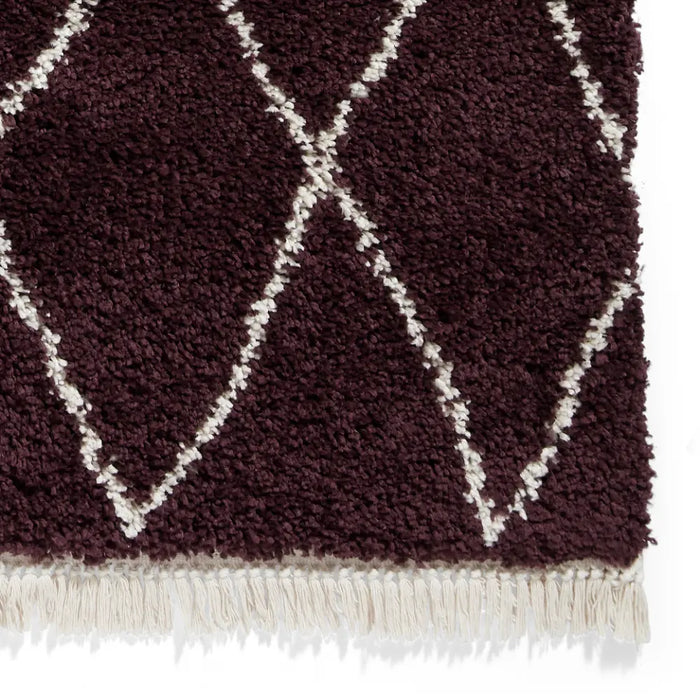 Boho 8280 Purple Berber Rug