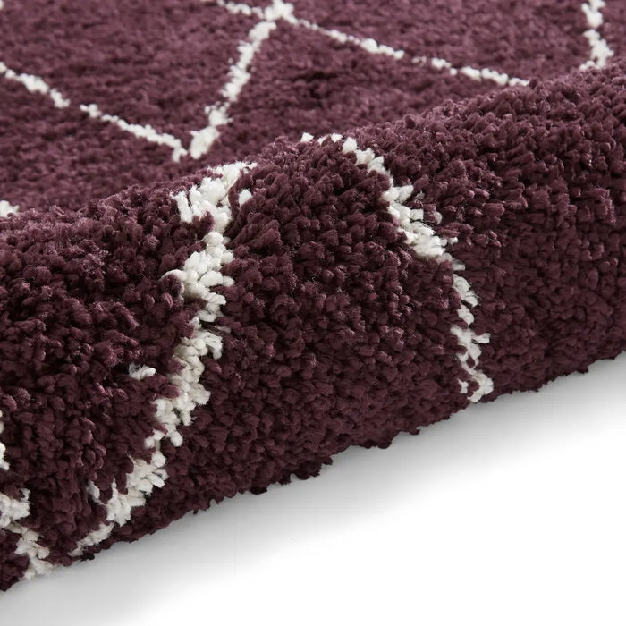 Boho 8280 Purple Berber Rug