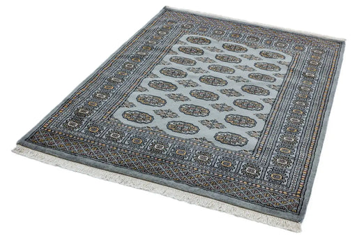 Asiatic bokhara light blue Blue Living Room Wool Rug.