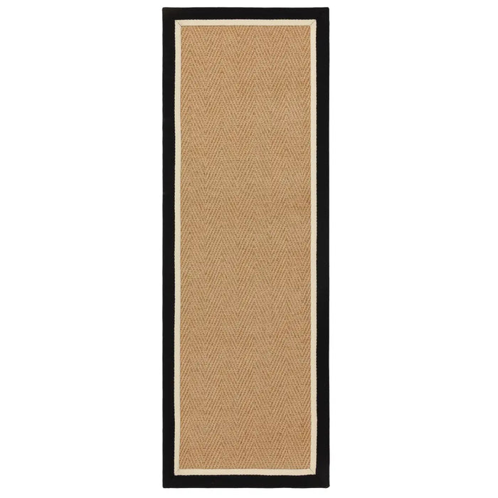 Bordo Herringbone Charcoal Cream