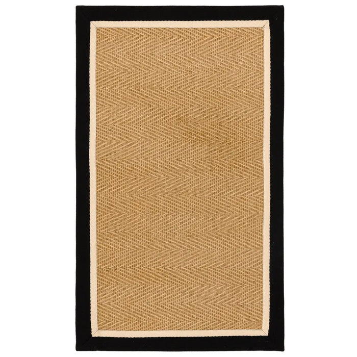 Bordo Herringbone Charcoal Cream