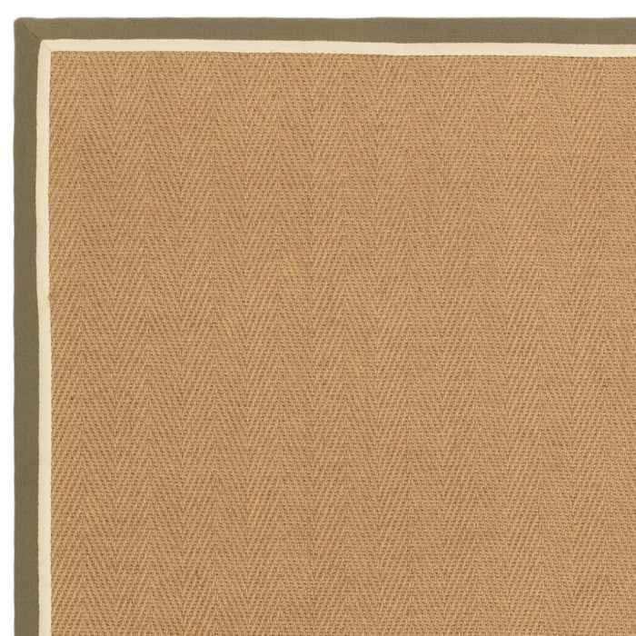 Bordo Herringbone Khaki Cream