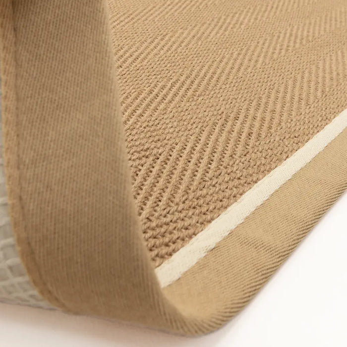 Bordo Herringbone Linen Cream