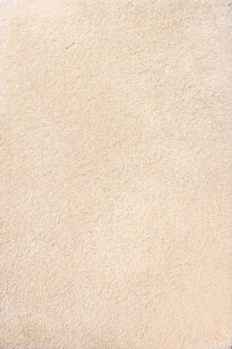 URCO boston boston cream Cream Living Room Shaggy Rug.