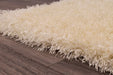 URCO boston boston cream Cream Living Room Shaggy Rug.