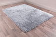 URCO boston silver Grey Living Room Shaggy Rug.