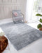 URCO boston silver Grey Living Room Shaggy Rug.