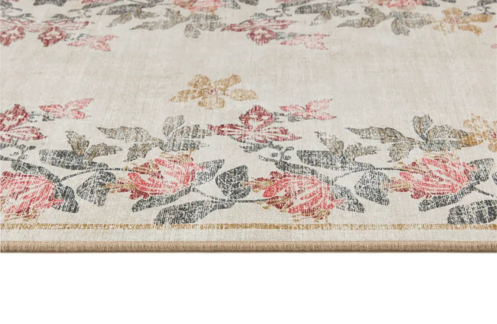 Hug Rug Eco-Washable Botanical Border