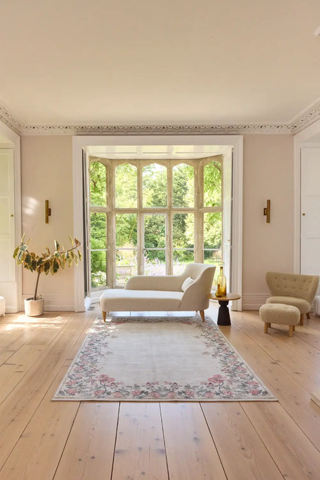 Hug Rug Eco-Washable Botanical Border