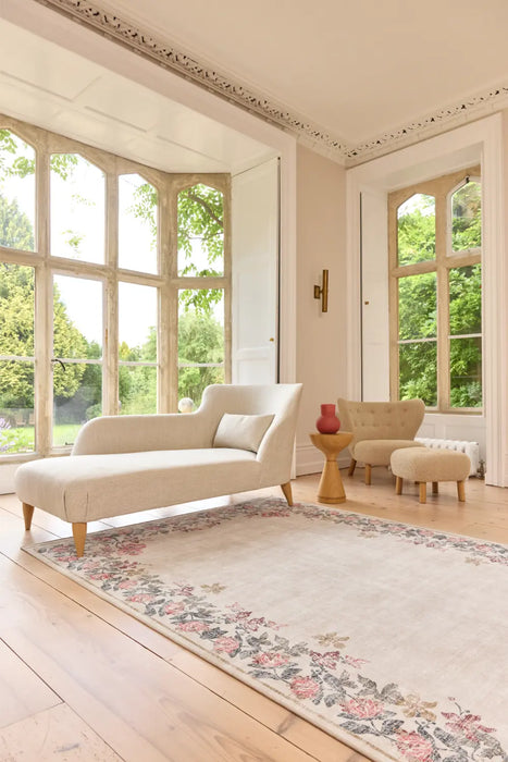 Hug Rug Eco-Washable Botanical Border