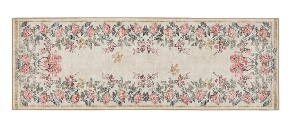 Hug Rug Eco-Washable Botanical Border