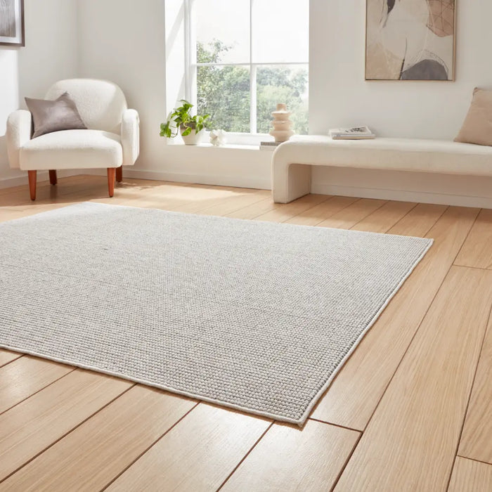 Boucle E6404 White/Grey Rug