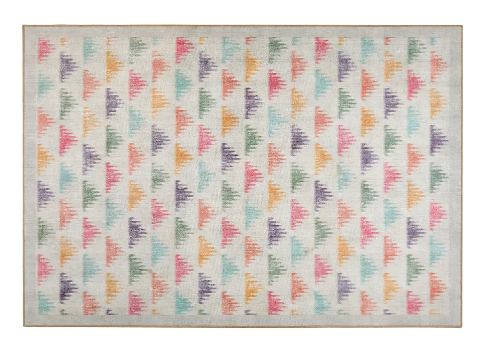 Hug Rug Eco-Washable Bretton Multi 120X185 Grey Rug — RugsDirect Online