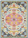Asiatic bronte mulit Multicoloured Living Room Wool Rug.