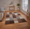 Think Rugs brooklyn 21830 beige grey Grey, Beige Living Room  Rug.