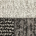 Think Rugs brooklyn 21830 grey black Grey, Black Living Room  Rug.