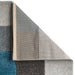 Think Rugs brooklyn 646 blue grey Blue, Grey Living Room  Rug.