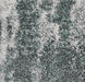 Think Rugs brooklyn 8595 ivory green Green, Ivory Living Room  Rug.