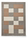 Think Rugs brooklyn brk04 grey beige Grey, Beige Living Room  Rug.