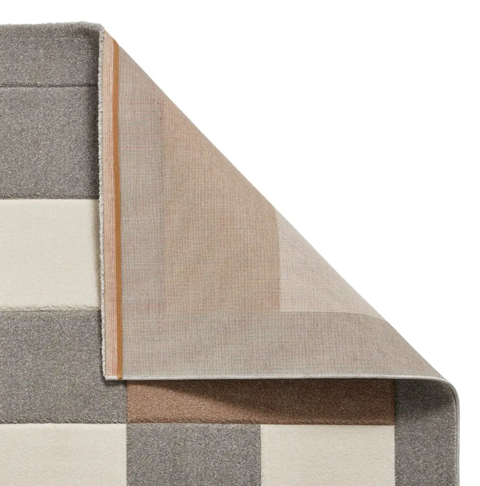 Think Rugs brooklyn brk04 grey beige Grey, Beige Living Room  Rug.