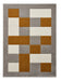 Think Rugs brooklyn brk04 grey yellow Grey, Yellow Living Room  Rug.