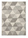 Think Rugs brooklyn brk15 grey beige Grey, Beige Living Room  Rug.
