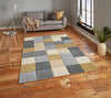 Brooklyn 646 Grey Yellow Rug