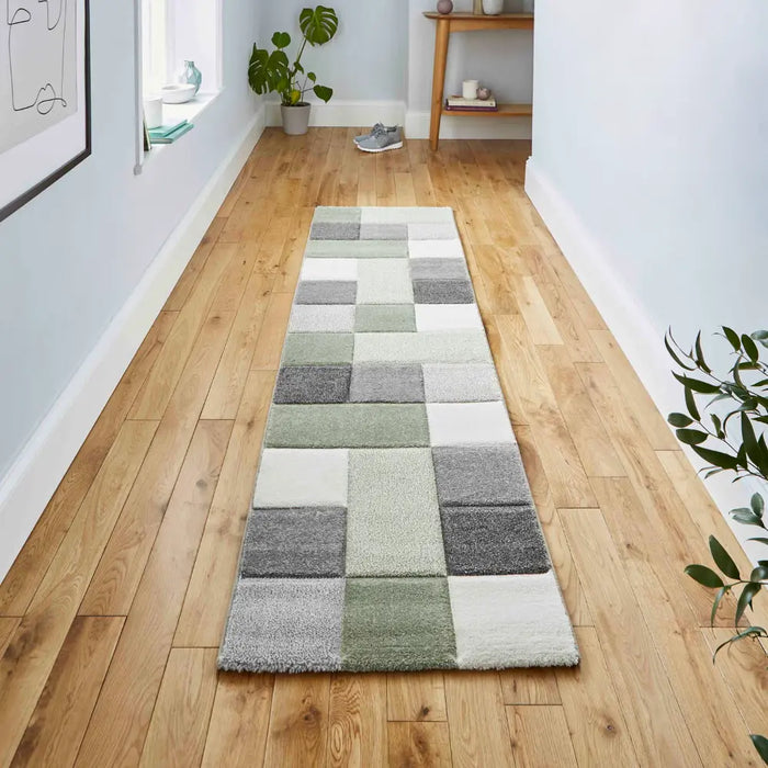 Brooklyn 646 Grey Green Rug
