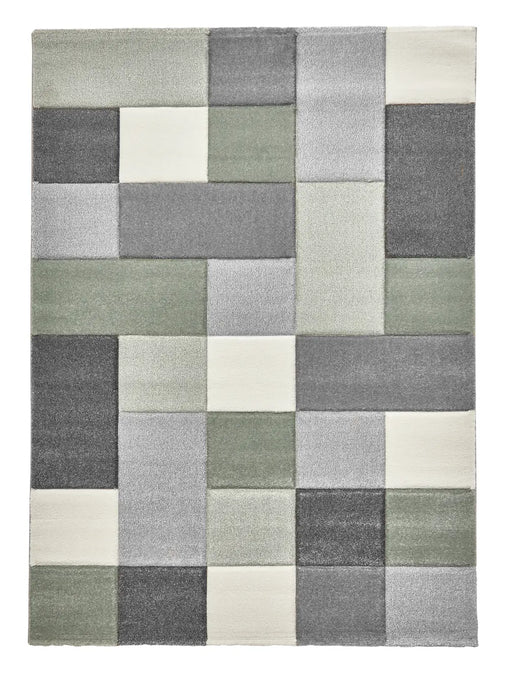 Brooklyn 646 Grey Green Rug