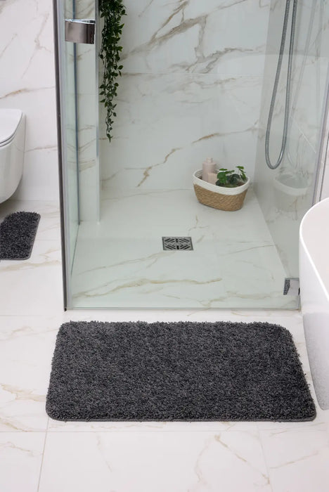 Buddy Bath Mat Charcoal