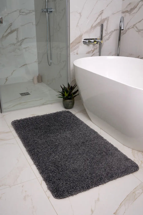 Buddy Bath Mat Charcoal