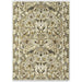 Morris & Co morris and co bullerswood stone mustard 127301 Yellow, Multicoloured Living Room Wool Rug.