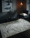 Clarke & Clarke lavico charcoal Grey Living Room  Rug.